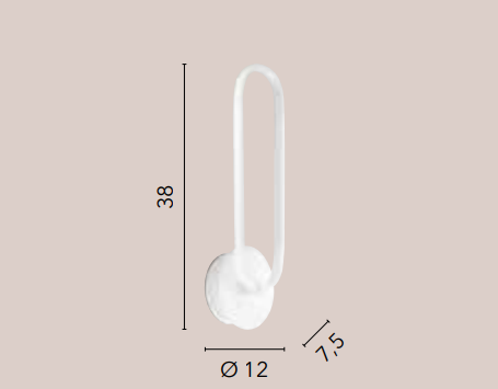 Applique LED in alluminio bianco e diffusori in silicone 12.5W 1120LM 4000°k INFINITY-AP Applique LED in alluminio bianco e diffusori in silicone 12.5W 1120LM 4000°k INFINITY-AP